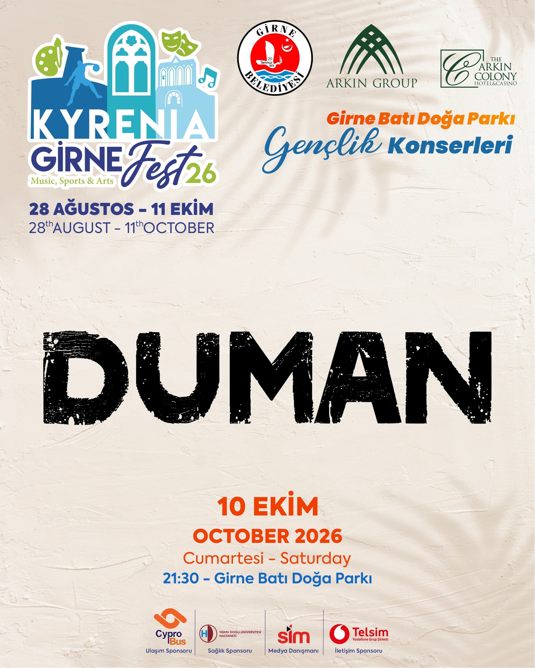 DUMAN & DEDUBLÜMAN X GİRNE FEST26