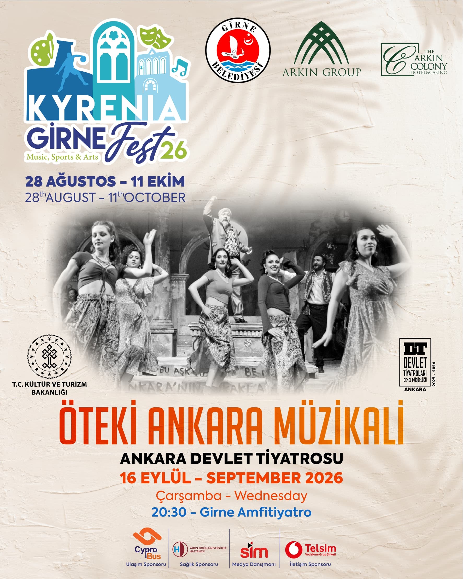 ÖTEKİ ANKARA MÜZİKALİ X Ankara Devlet Tiyatrosu