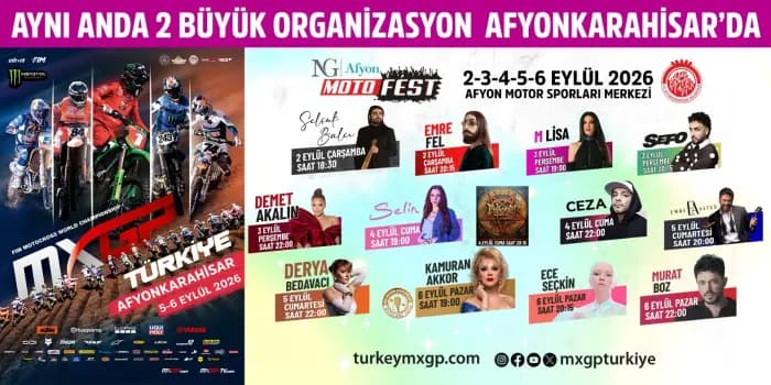 DÜNYA MOTOKROS ŞAMPİYONASI & NG AFYON MOTOFEST