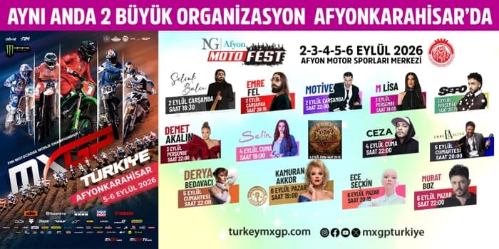 DÜNYA MOTOKROS ŞAMPİYONASI & NG AFYON MOTOFEST