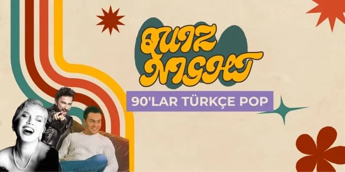 90’lar Türkçe Pop Quiz Night