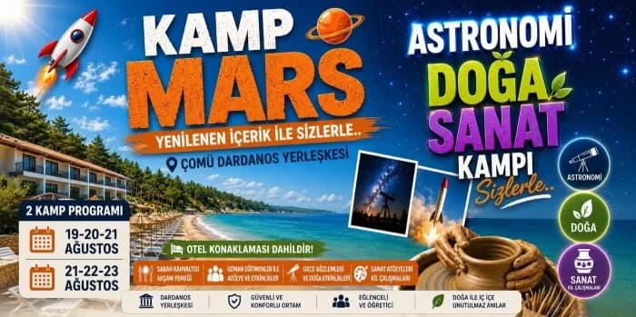 Kamp Mars Astronomi Doğa Sanat Kampı
