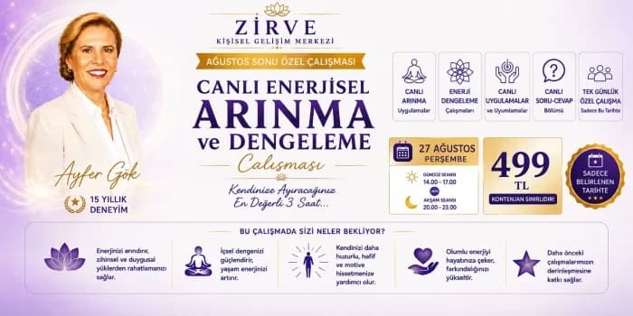 Enerjisel Arınma ve Dengeleme Çalışması