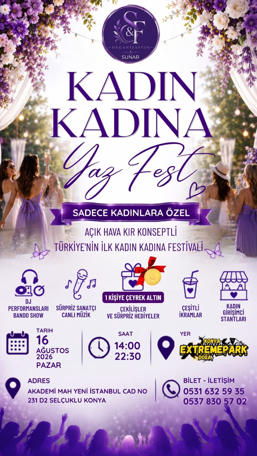 Kadın Kadına Yaz Fest Başlıyor!