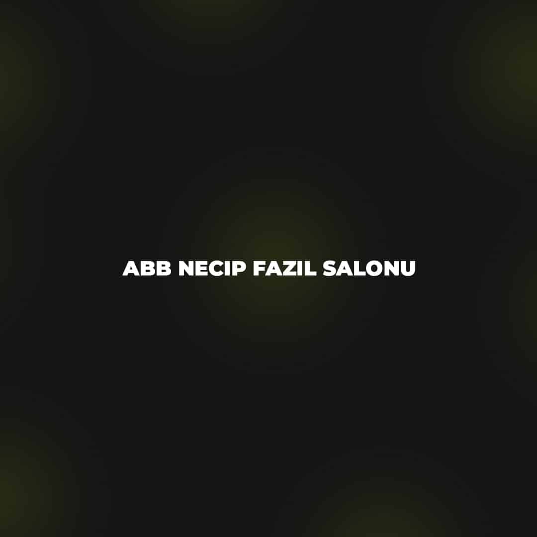ABB - Necip Fazıl Salonu