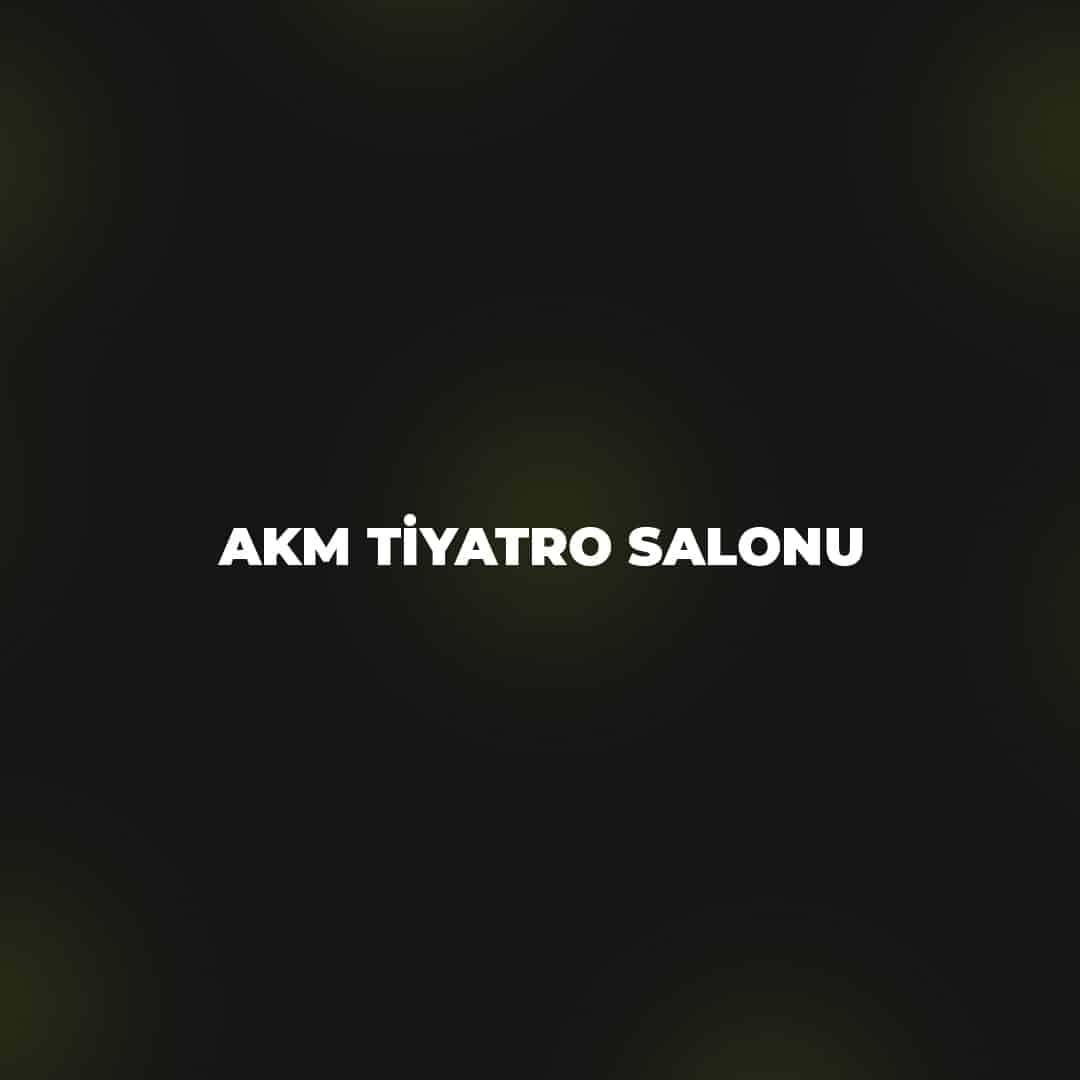 AKM Tiyatro Salonu