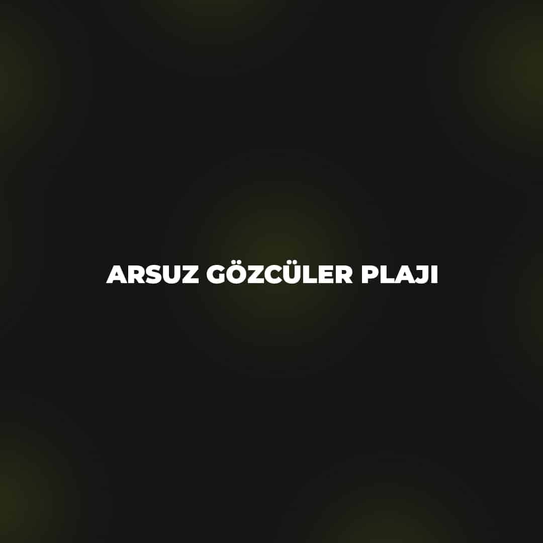 Arsuz Gözcüler Plajı