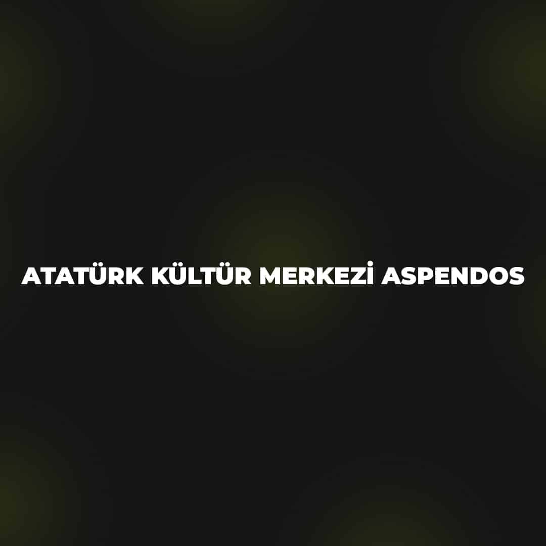 Atatürk Kültür Merkezi - Aspendos Salonu