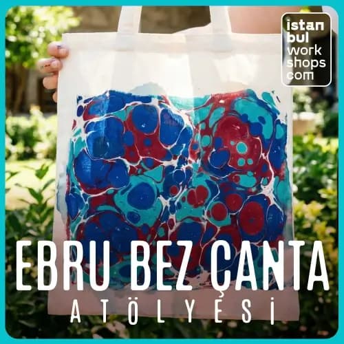 Ebru ile Bez Çanta Tasarım Atölyesi