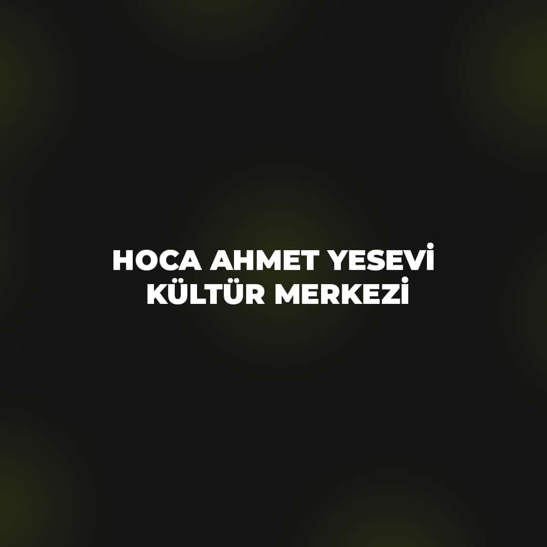 İBB Hoca Ahmet Yesevi Kültür Merkezi