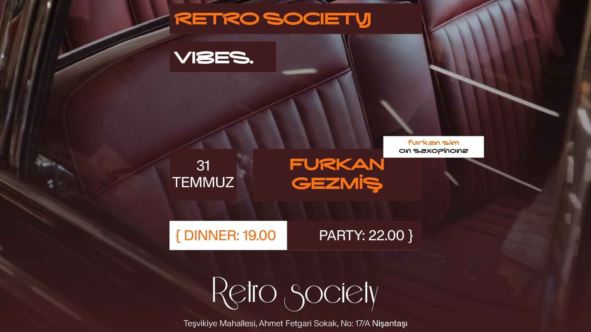 Retro Society Vibes — Furkan Gezmiş & Furkan Şim