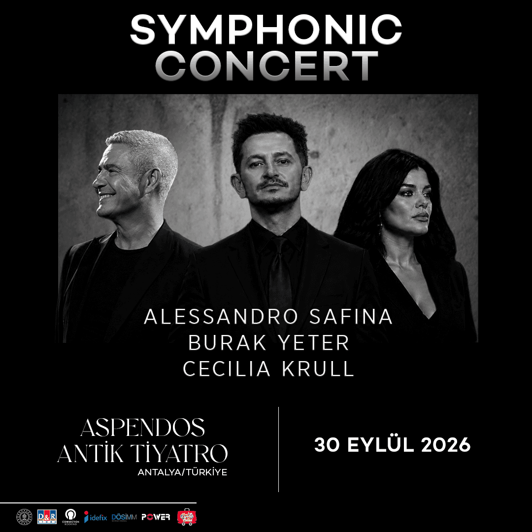 Burak Yeter, Alessandro Safina ve Cecilia Krull’un katılımıyla Senfonik Konser 30 Eylül
