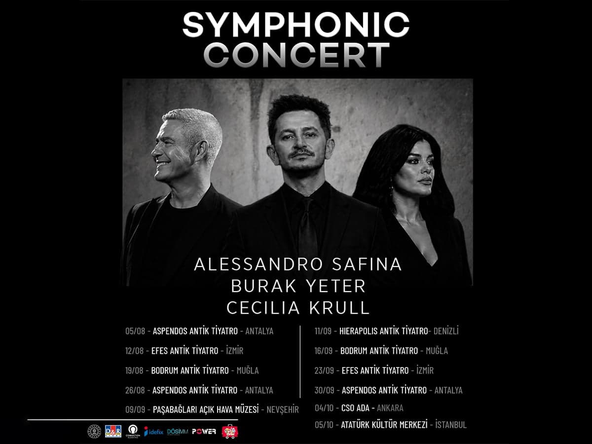 Symphonic Concert with Burak Yeter & Alessandro Safina & Cecilia Krull