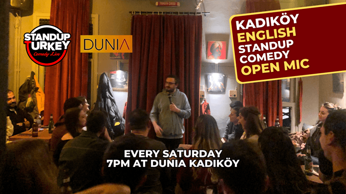 English Stand-up Comedy Open Mic