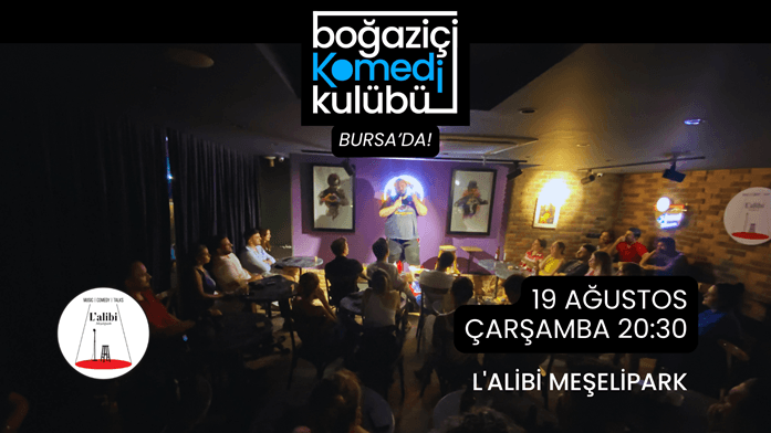 Boğaziçi Komedi Kulübü – Stand-up Gecesi BURSA