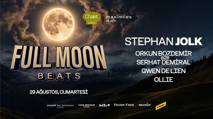 Full Moon Festivali Biletleri - SWİSSÔTEL THE BOSPHORUS - CHALET GARDEN