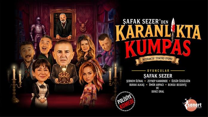 Karanlıkta Kumpas Biletleri - BURSA KÜLTÜRPARK AÇIK HAVA TİYATROSU