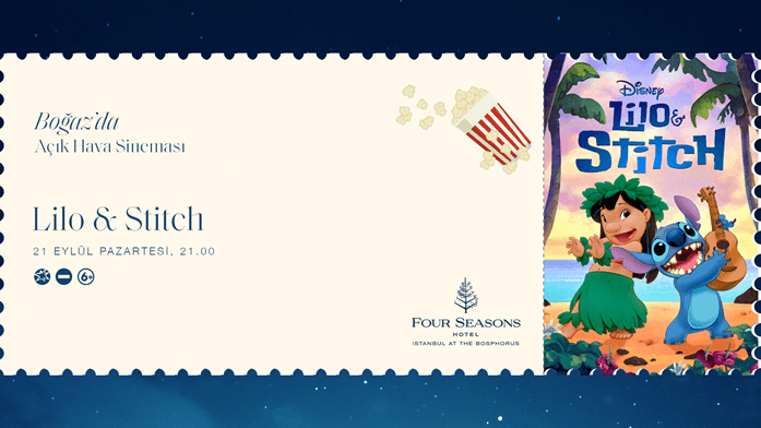 Boğaz’da Açık Hava Sineması – Lilo & Stitch