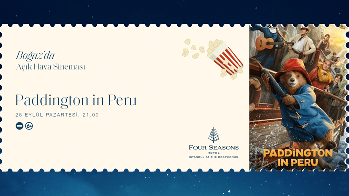 Boğaz’da Açık Hava Sineması – Paddington in Peru