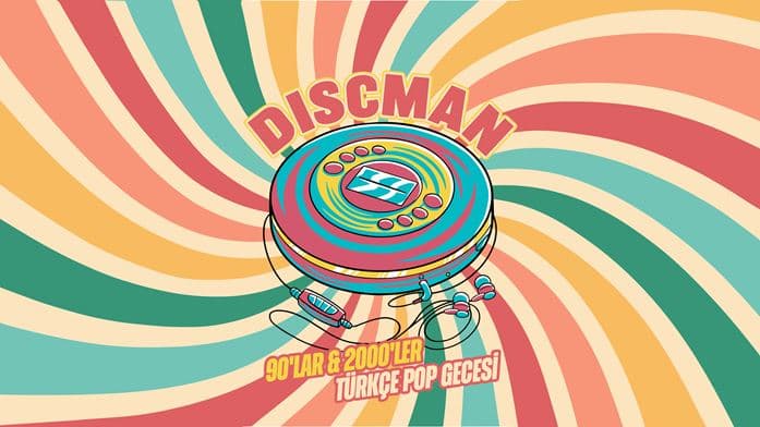 Discman 90’lar & 2000’ler Türkçe Pop Gecesi