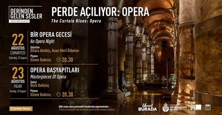 Bir Opera Gecesi, Solistler: Dilara Ataibiş, Kaan Mert Özbelen Piyano Gizem Dalkılıç