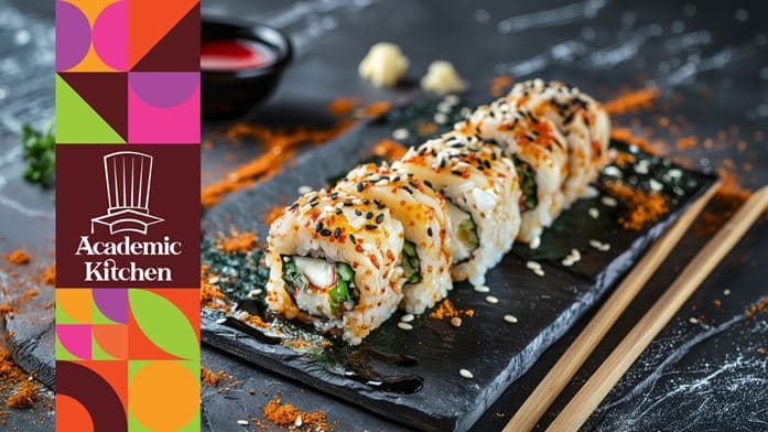 Sushi Maki Uramaki ve Nigiri