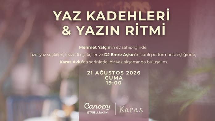 Mehmet Yalçın’la Yaz Kadehleri & Yazın Ritmi
