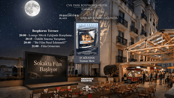 Truman Show Biletleri - CVK PARK BOSPHORUS HOTEL SİNEMA SOKAĞI