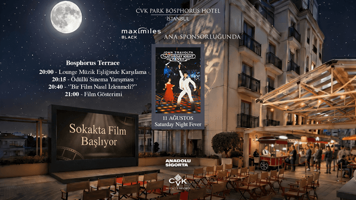 Saturday Night Fever Biletleri - CVK PARK BOSPHORUS HOTEL SİNEMA SOKAĞI