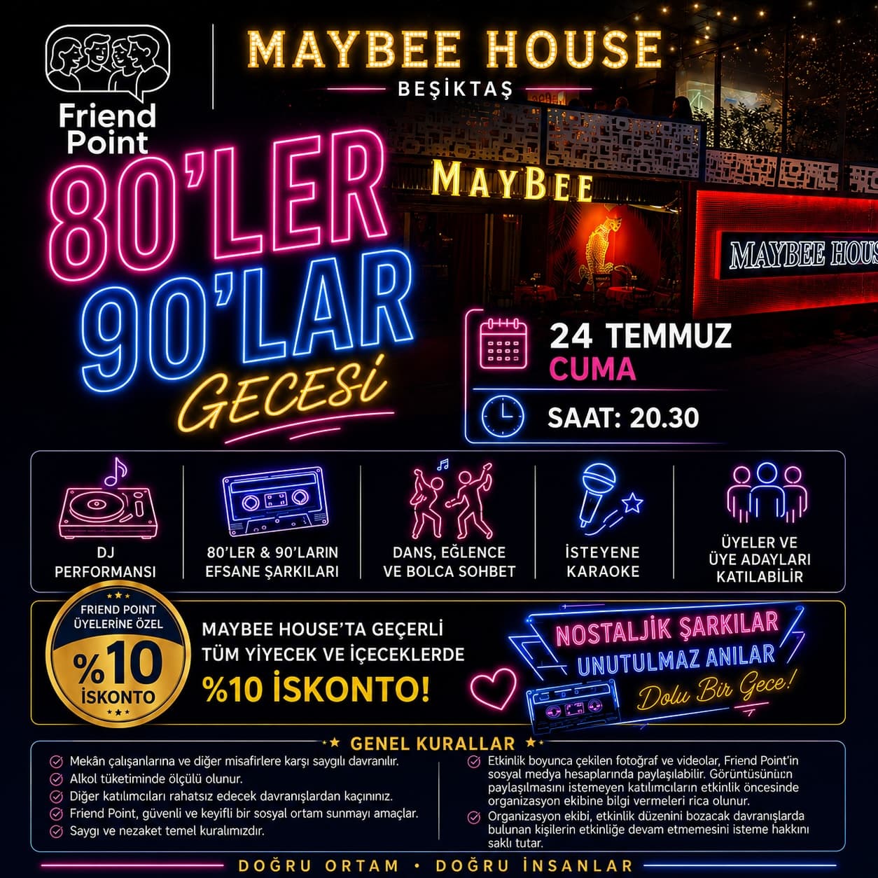 80’ler & 90’lar Gecesi