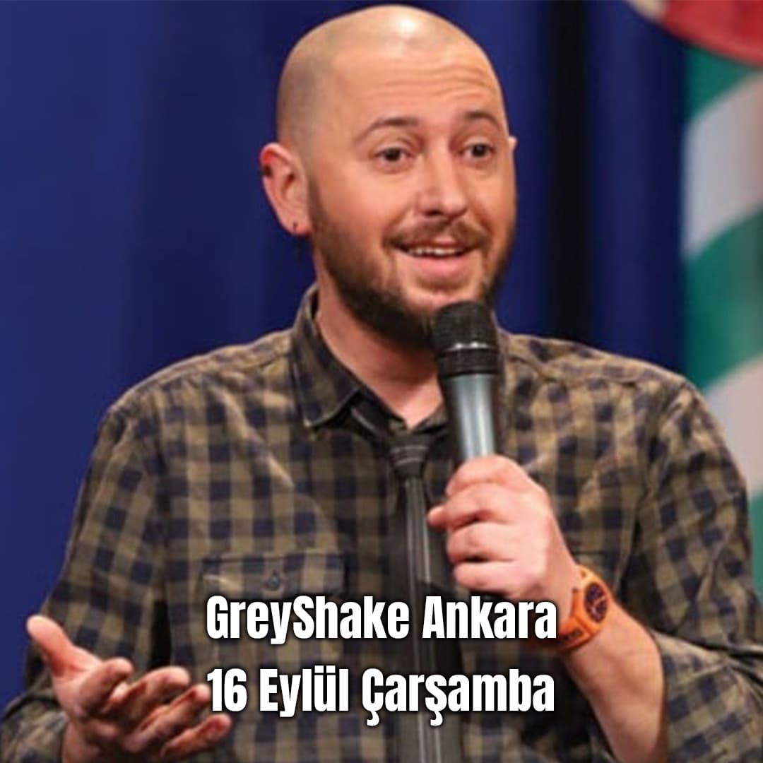 Alpay Erdem Stand Up – GreyShake Ankara Biletleri - GREYSHAKE COFFEE & SAHNE