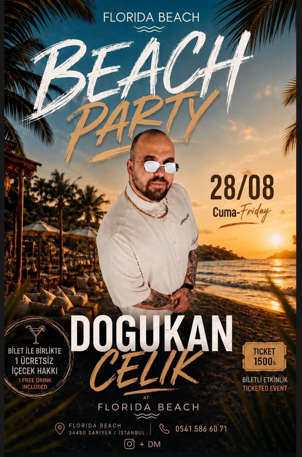 Beach Party Biletleri - FLORİDA BEACH