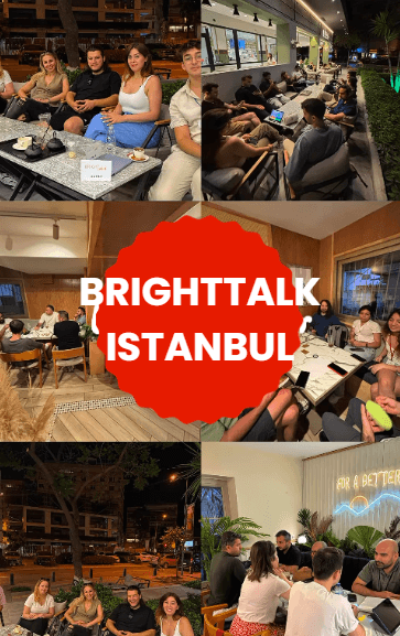 BRIGHTTALK ISTANBUL – ENGLISH SPEAKING CLUB – BEŞİKTAŞ