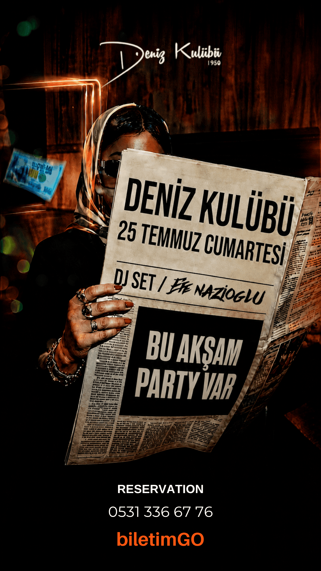 BU AKŞAM PARTY VAR