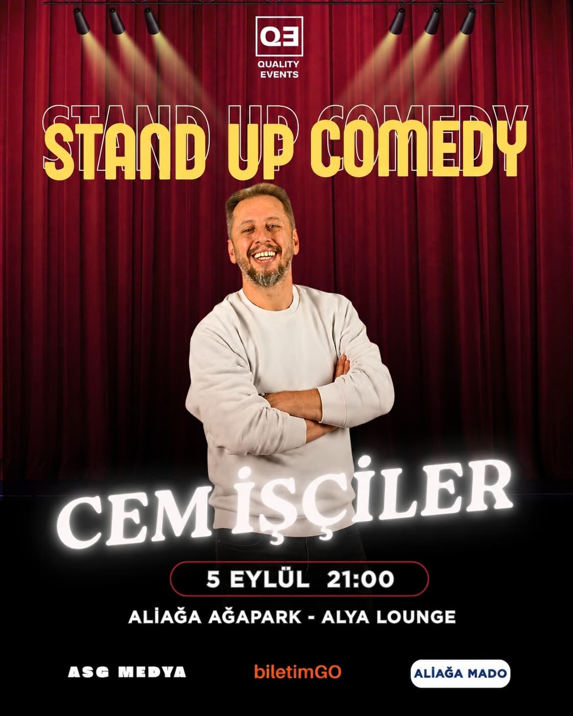 Cem işçiler stand-up gösterisi