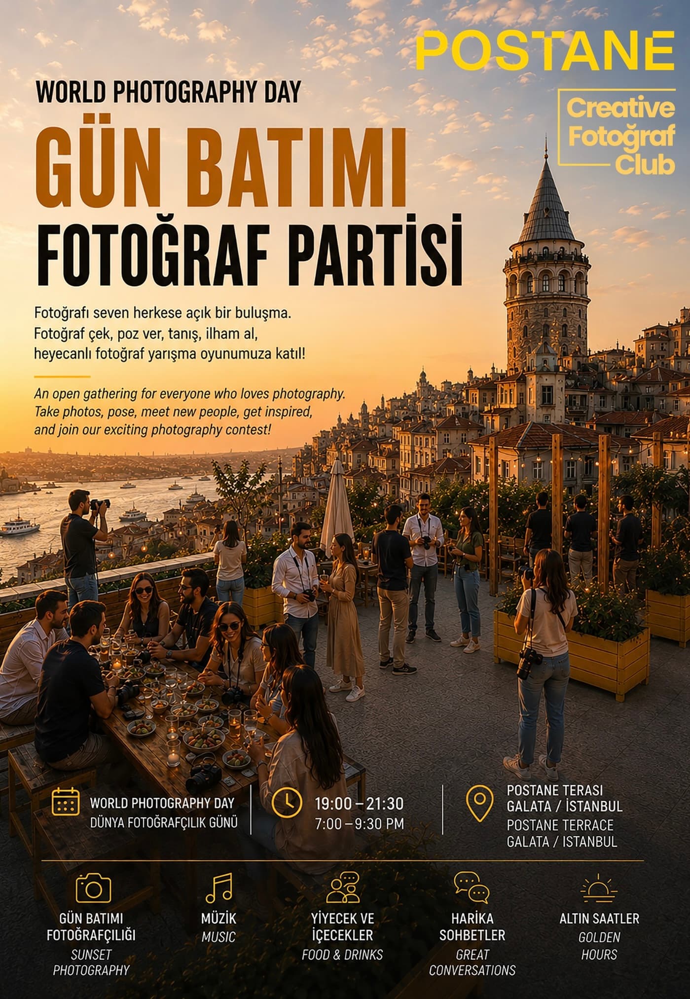 Dünya Fotoğrafçılar Günü Partisi