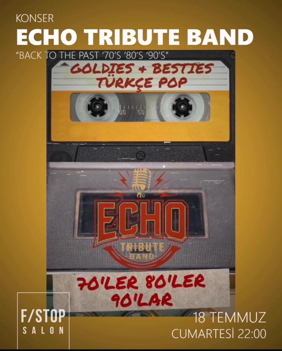 ECHO TRIBUTE BAND: GOLDIES’n BESTIES