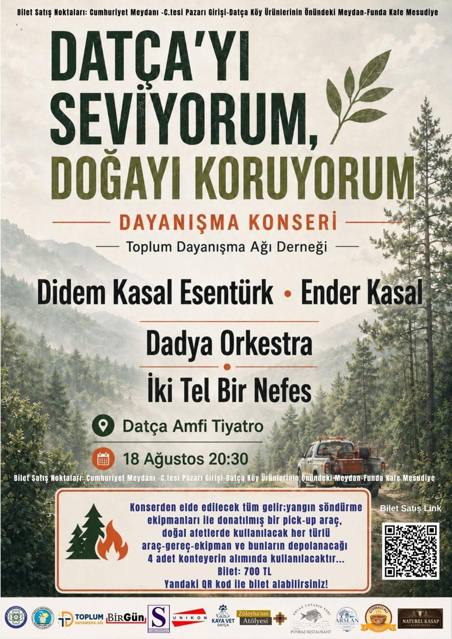 Ender Kasal & Didem Kasal Esentürk Konseri Biletleri - DATÇA AMFİ TİYATRO