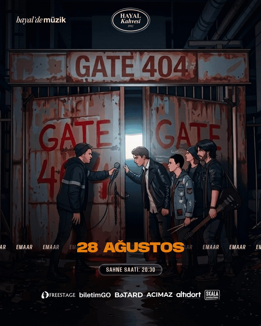 GATE 404 KONSERİ