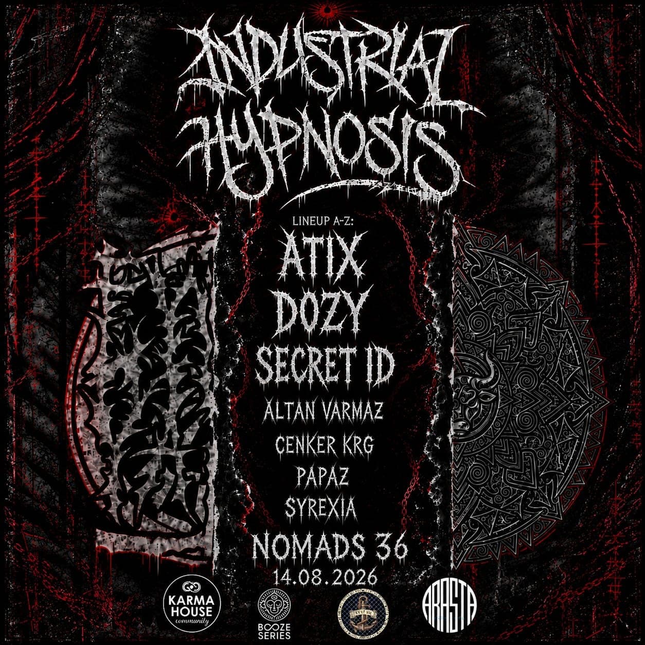 INDUSTRIAL HYPNOSIS Biletleri - NOMADS-36
