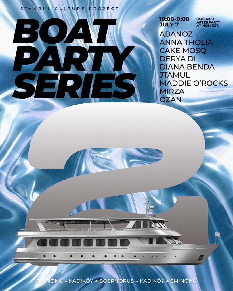 İstanbul Culture Boat Party Series