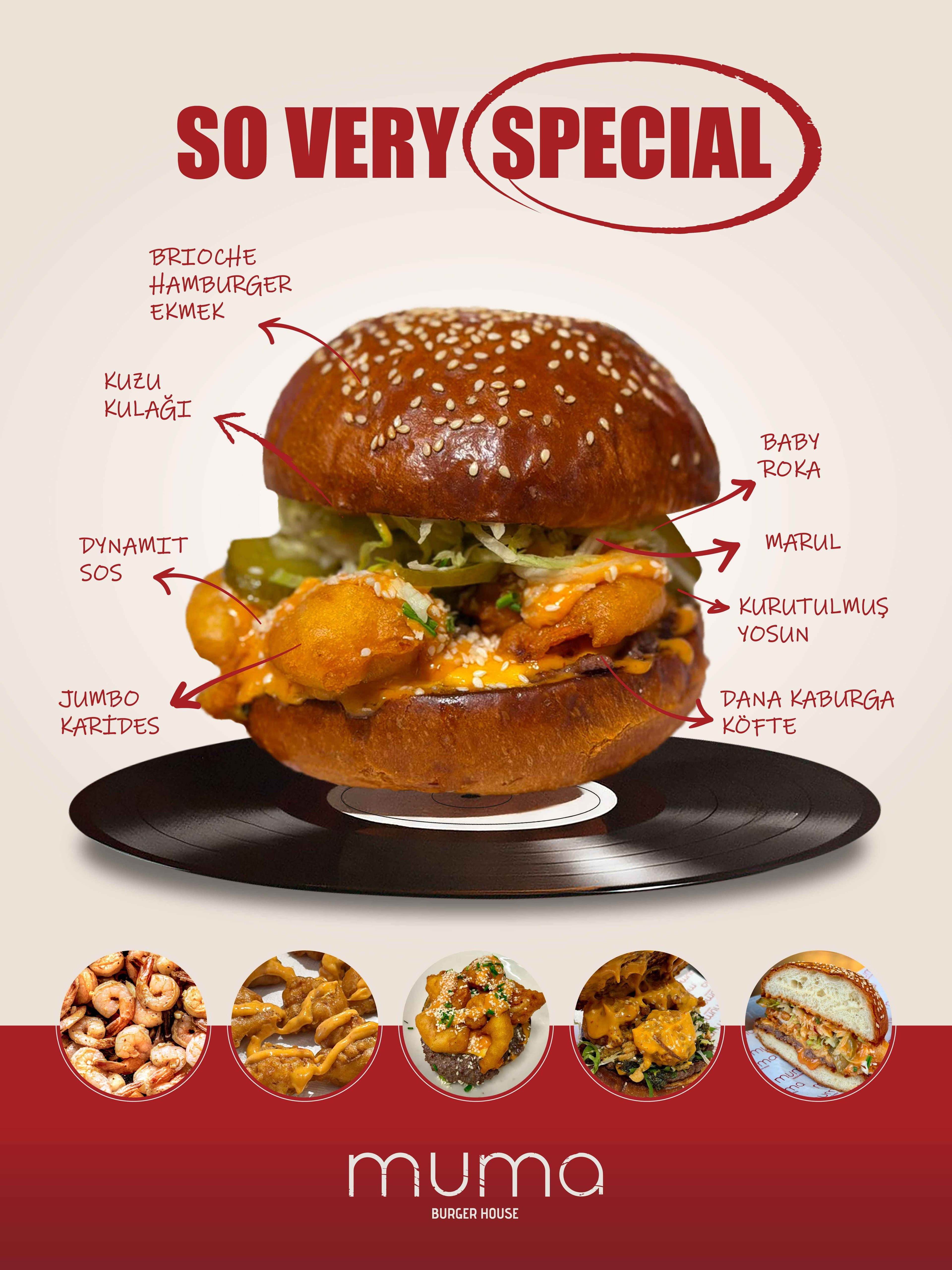 Karidesli Burger