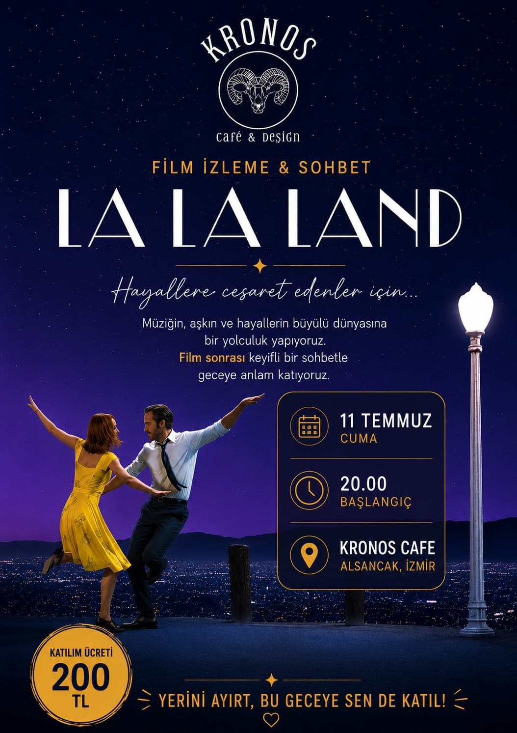 LA LA LAND FİLM GECESİ