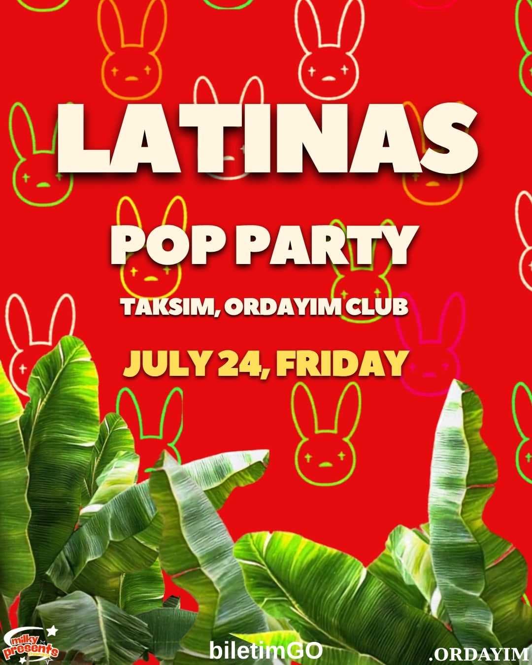 LATINAS POP PARTY