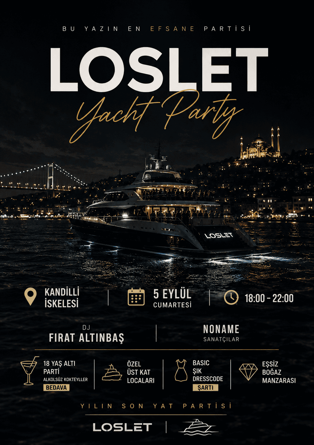 Loslet Yılın Son YAT PARTİSİ