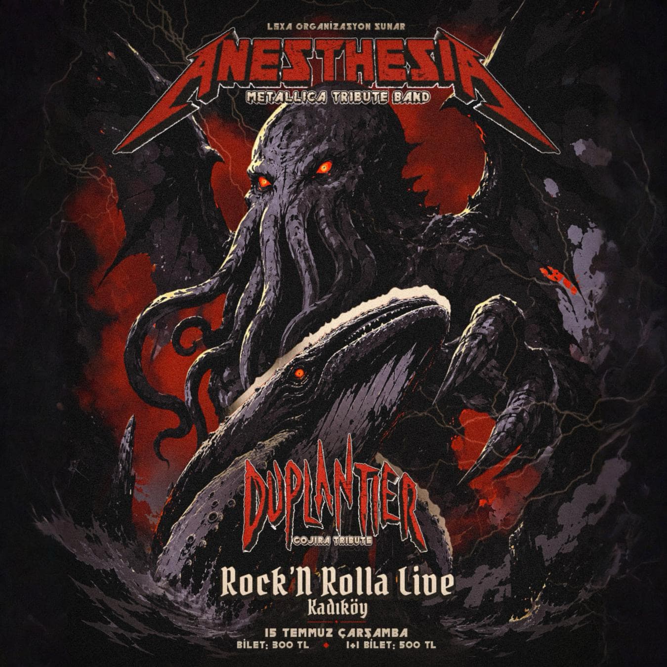 METALLICA / GOJIRA TRIBUTE NIGHT