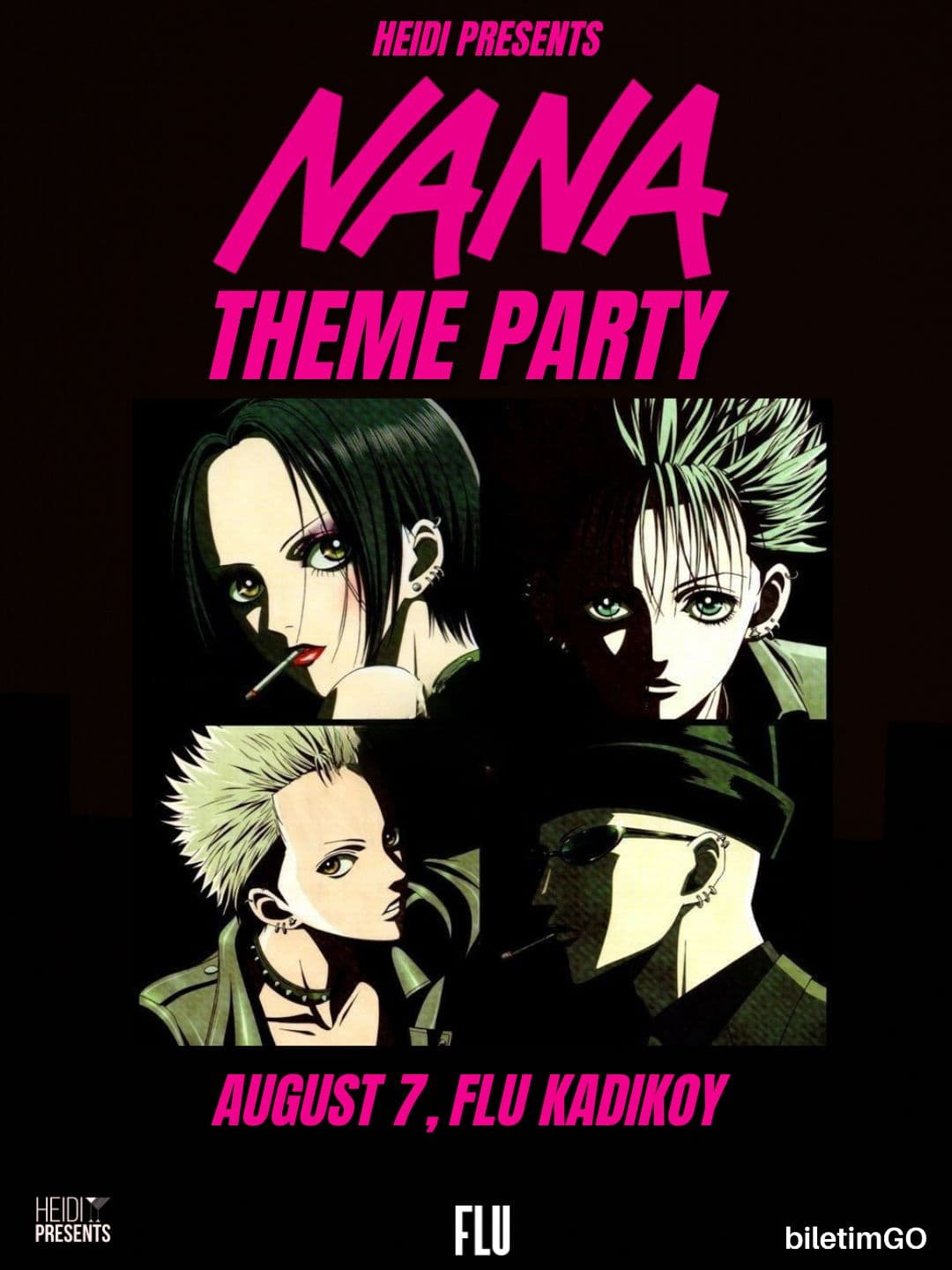 NANA THEME PARTY KADIKOY Biletleri - FLU KADIKÖY