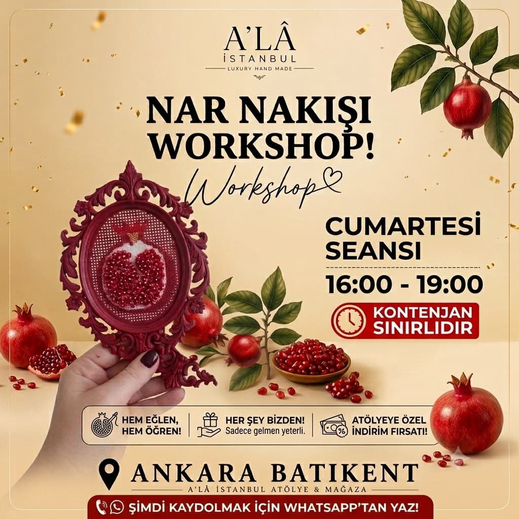 Nar Nakışı Workshop