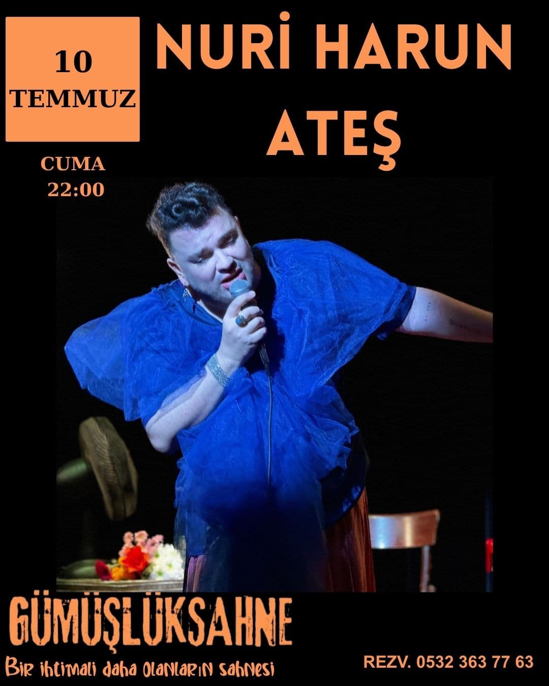 NURİ HARUN ATEŞ GÜMÜŞLÜK KONSERİ