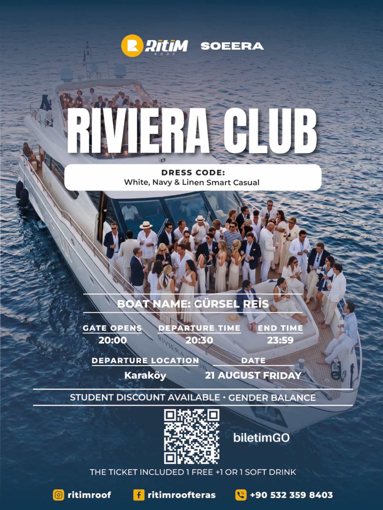 Riviera Club Boat Party